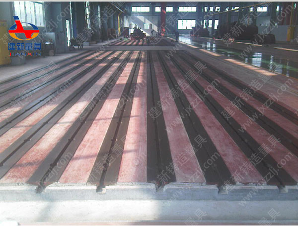 地軌安裝完成圖